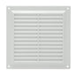 Rejilla Plastico Sobreponer Con Malla Posterior 20x20 cm.
