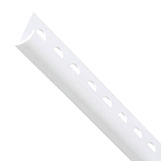 Guardacantos PVC Blanco  Barra 2,6 Metros Canto Redondo