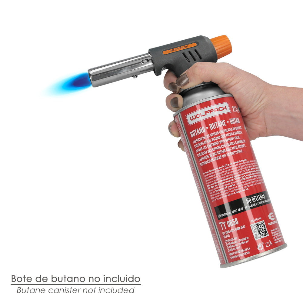 Soplete Para Cartucho 0,227 Kg. Encendido Piezo Electrico