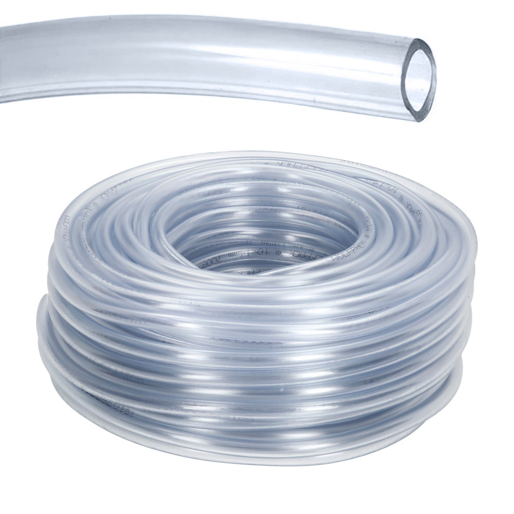 Tubo Transparente De Nivel 10x14 mm. Rollo 50 metros.