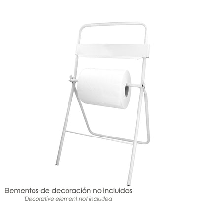 Soporte Suelo Rollo Papel Industrial