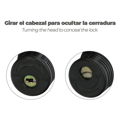 Cable Bicicleta Con Llave 12 mm. x 80 cm.
