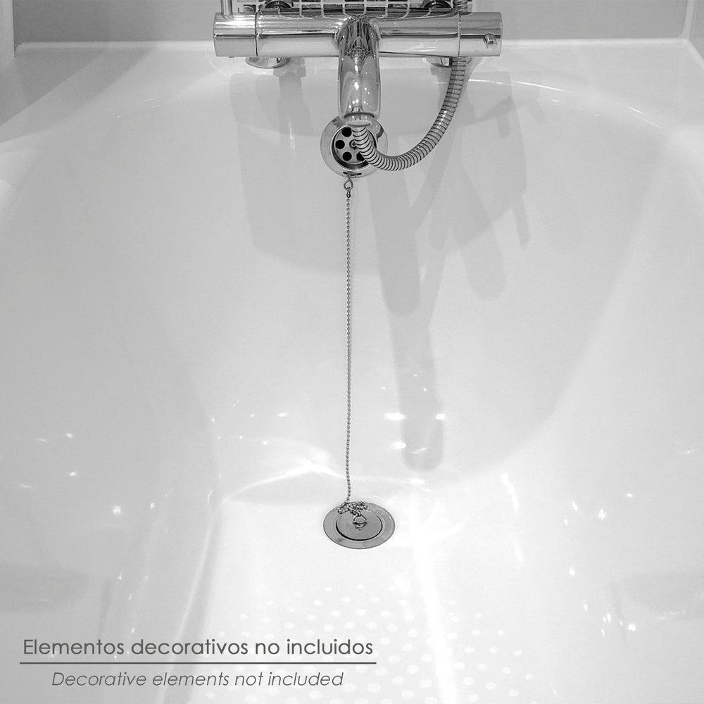 Cadenilla Bañera 45 cm. (Sin Tapón)