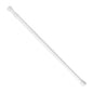 Barra Para  Cortina Ducha Extensible Aluminio Blanco 70 a 125 cm.