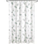 Cortina Ducha Tela Hojas 180 x 200 cm. Cortina baño, Cortina Tela Impermeable Con Anillas