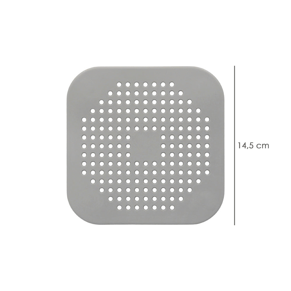 Protector Desagüe Silicona Cocina Baño 145 x 145 mm.