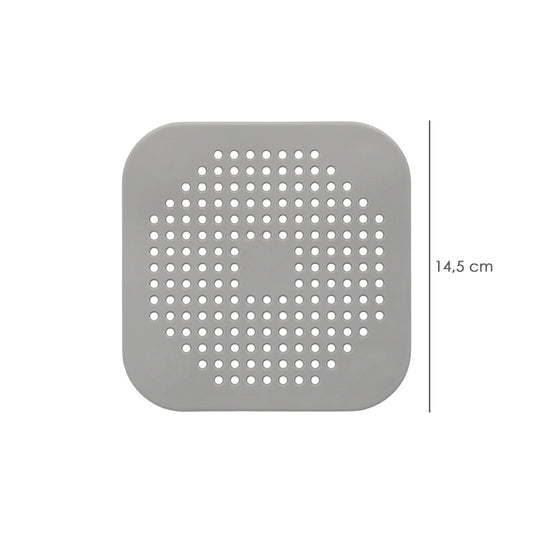 Protector Desagüe Silicona Cocina Baño 145 x 145 mm.