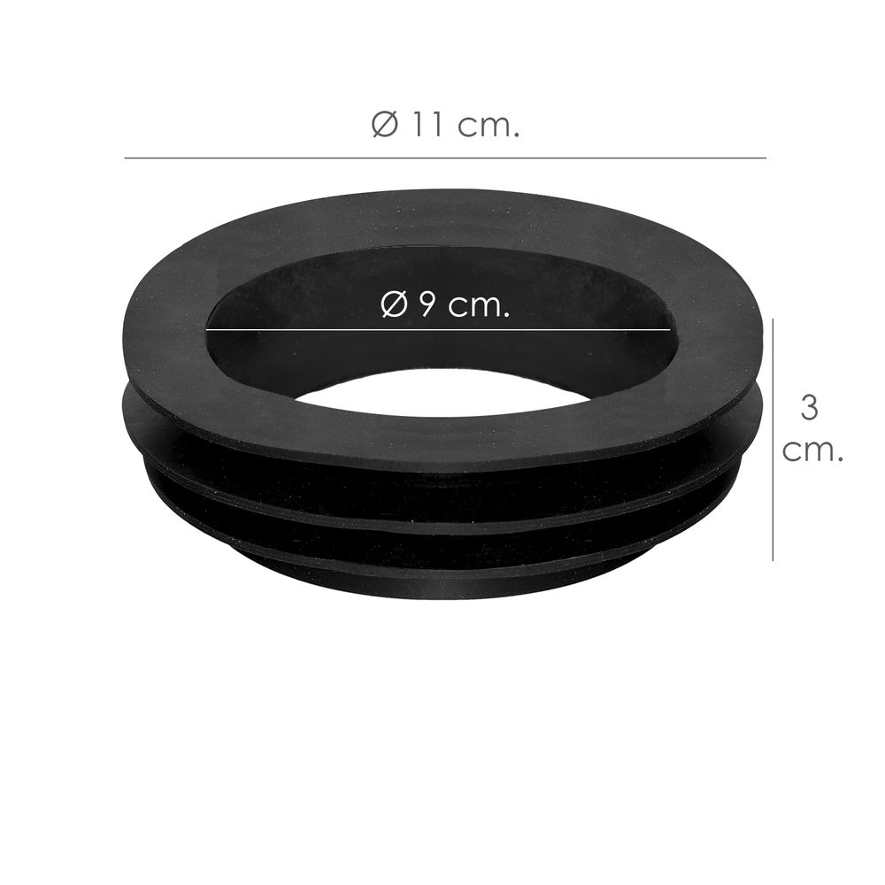 Junta Labiada Para Manguito Inodoro Ø 90 mm.wc,tubo De Desagüe De Inodoro, Conexión De Tubo Inodoro.