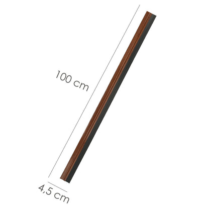 Burlete Puerta Pvc Sapelli Con Goma 1 Metro
