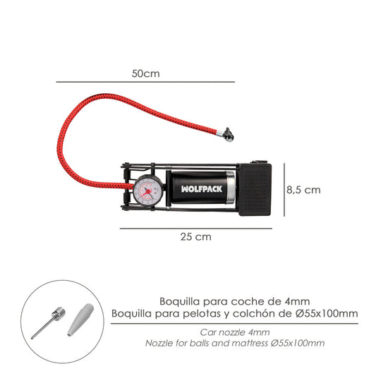 Bomba Inflar De Pie 1 Piston