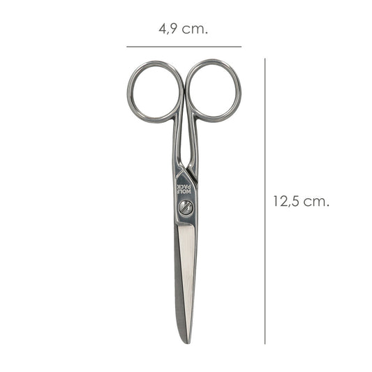 Tijera Costura 5,0" / 125 mm. tijera De Costura Multifunción Acero Inoxidable Ideal Para Cortar Todo Tipo De Telas, Manualidades