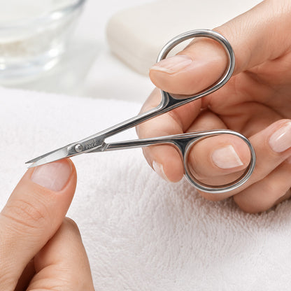 Tijeras Manicura Curva 3,5" / 100 mm.