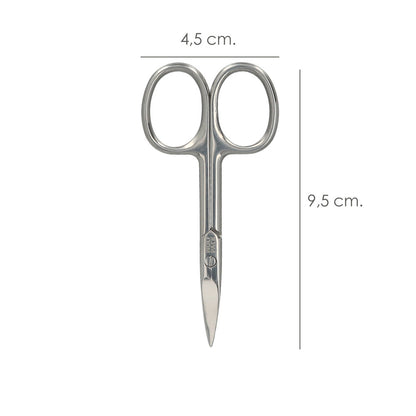 Tijeras Uñas Curva 3,5" / 95 mm.