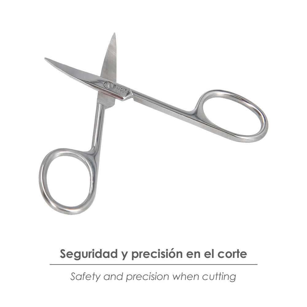 Tijeras Uñas Curva 3,5" / 95 mm.