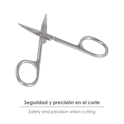 Tijeras Uñas Curva 3,5" / 95 mm.