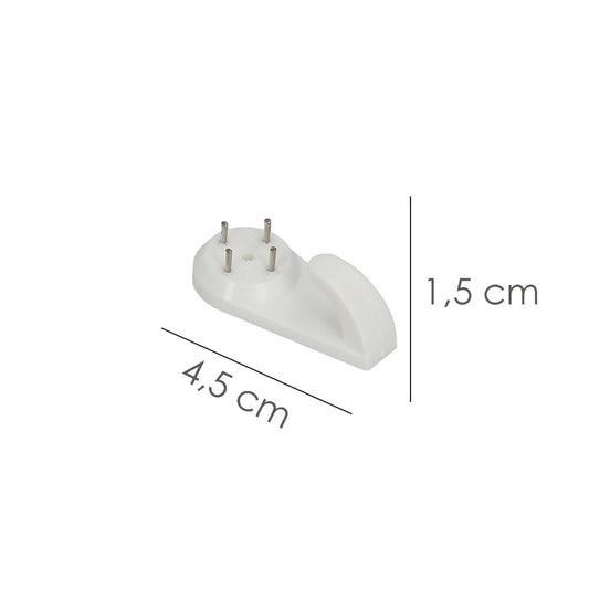 Cuelga Cuadros Gancho Grande (Blister 3 unidades) Clavar