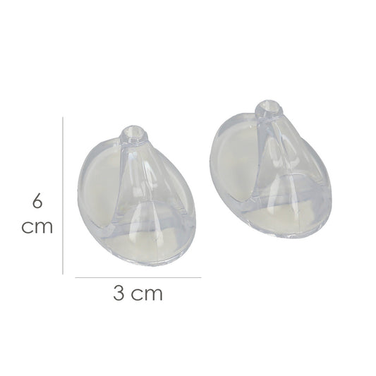 Colgador Oryx  Transparente Grande (Blister 2 Unidades) Adhesivo