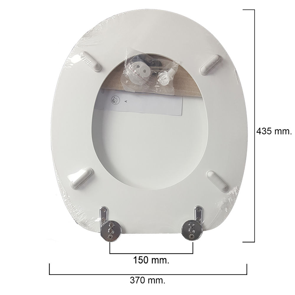 Tapa Wc  Blanco Deluxe