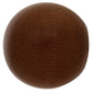 Terminal Madera Esfera 20x40 mm. Nogal