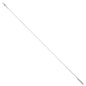Tirador Riel Aluminio Plastificado 1,0mt Blanco
