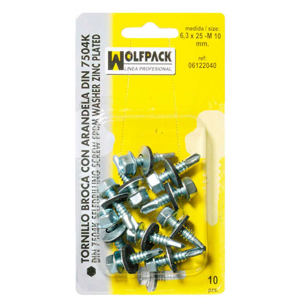 Tornillo Broca 5,5x22-8 mm. (10 Piezas)