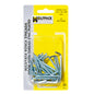 Alcayatas Rosca Zincada  4,0 / 20x80 mm. (Blister 15 Piezas)