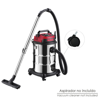 Rueda Para Aspirador Inoxidable (codigo 07010450)