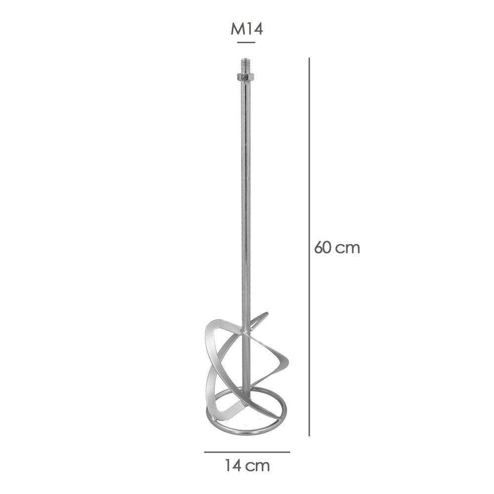 Mezclador Cola Recambio M14 140x600 mm.