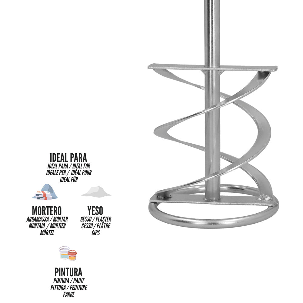 Mezclador Cola Recambio M14 120x600 mm.