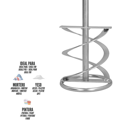 Mezclador Cola Recambio M14 120x600 mm.