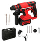 Martillo SDS PLUS A Bateria 20 Volt. Con Bateria 4.0 Ah. 1.400 R.P.M. 3 Funciones Cincelar, Perforar y Perforar con Martillo