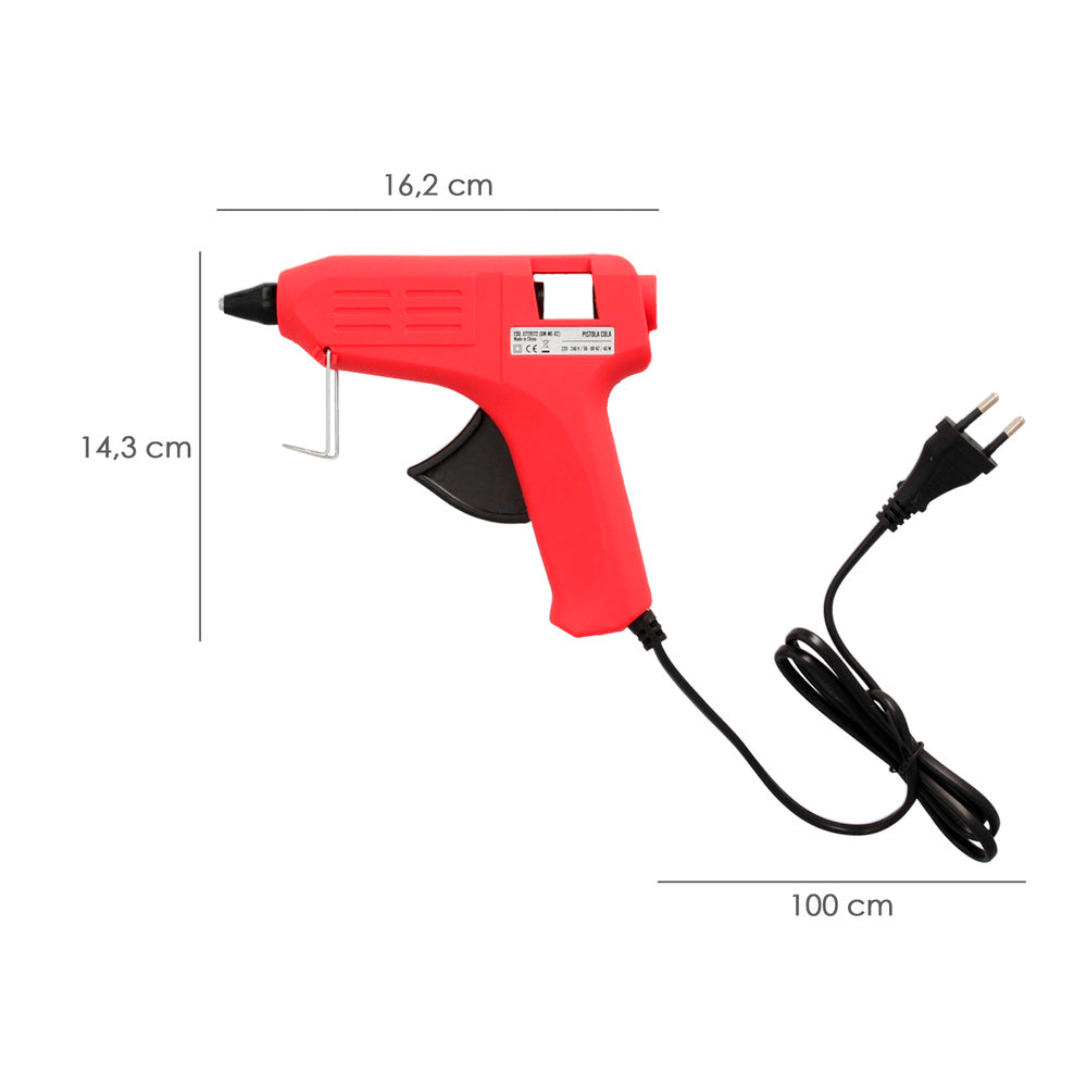 Pistola Termocolante Wolfpack-IDE 40w / 11,5 mm Grande