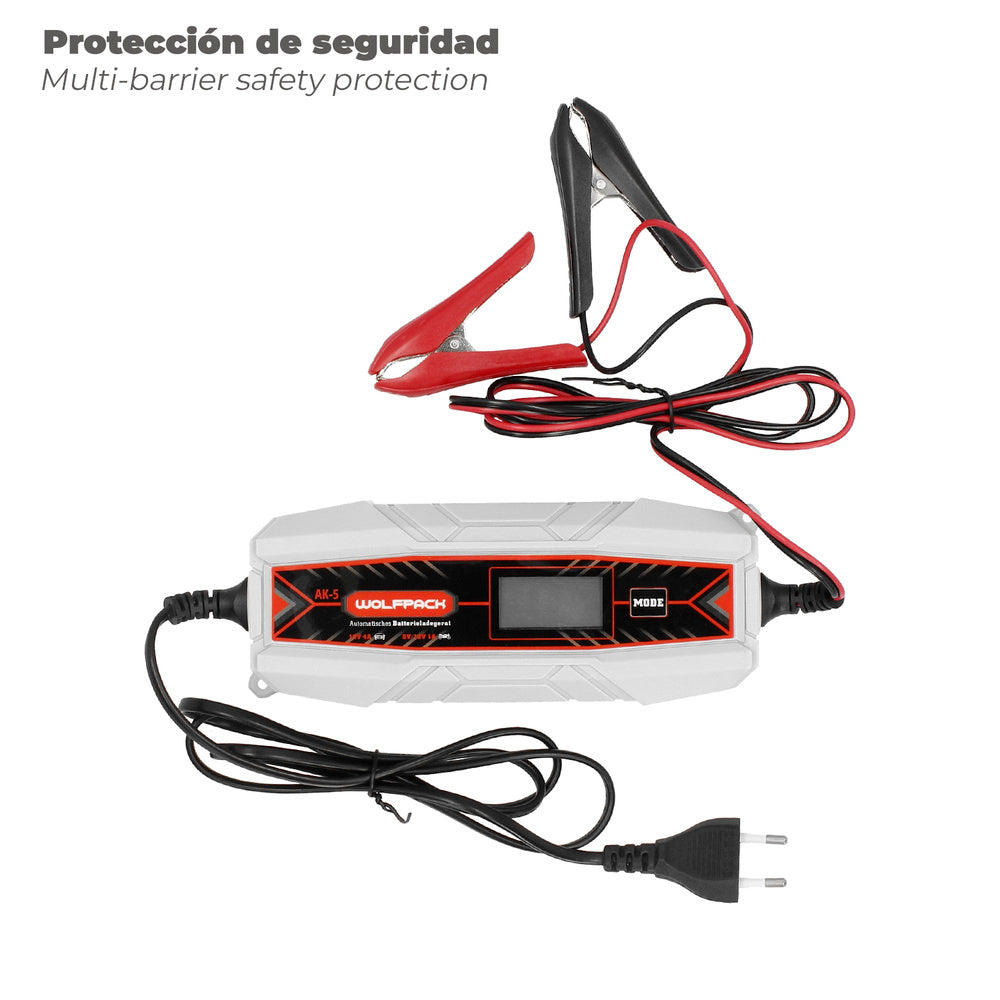 Carga Baterias Con Mantenedor De Carga 4/12v 10-10ah Automatico