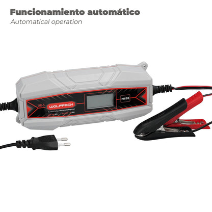 Carga Baterias Con Mantenedor De Carga 4/12v 10-10ah Automatico