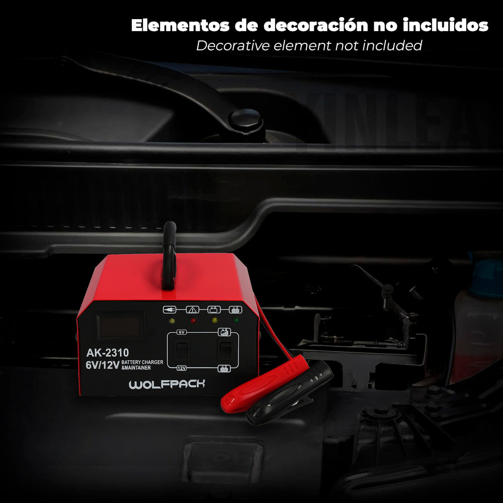 Carga Baterias Con Mantenedor De Carga 6/12v 10-150 Ah Automatico