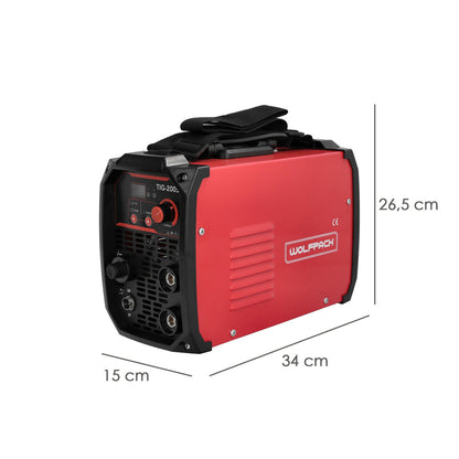 Soldadura Inverter Wolfpack TIG 200 A MMA 160 A