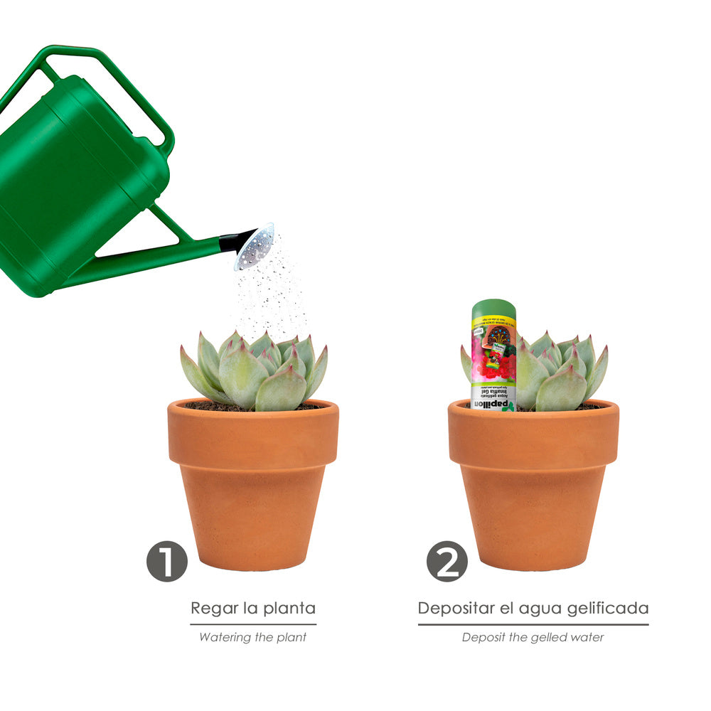 Agua Gelificada Para Riego Con Dispensador 300 ml.