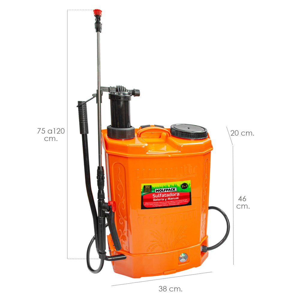 Sulfatadora Bateria / Manual 12v/8ah Litio