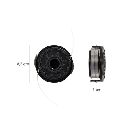 Cabezal Nylon Repuesto Recortabordes 550 Watt. (Codigo 08055210)