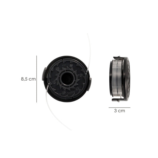 Cabezal Nylon Repuesto Recortabordes 550 Watt. (Codigo 08055210)