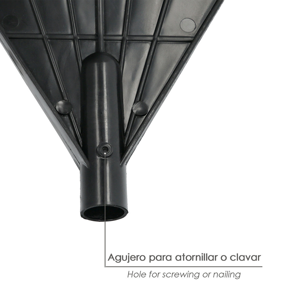 Rastrillo Plastico Triangular
