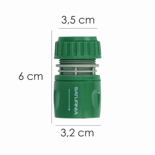 Conector Manguera Plastico 1/2 Blister
