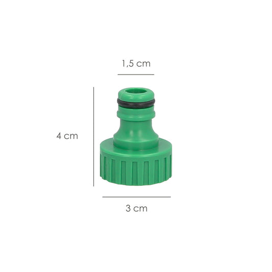 Adaptador Manguera Plastico 3/4 hembra  Blister