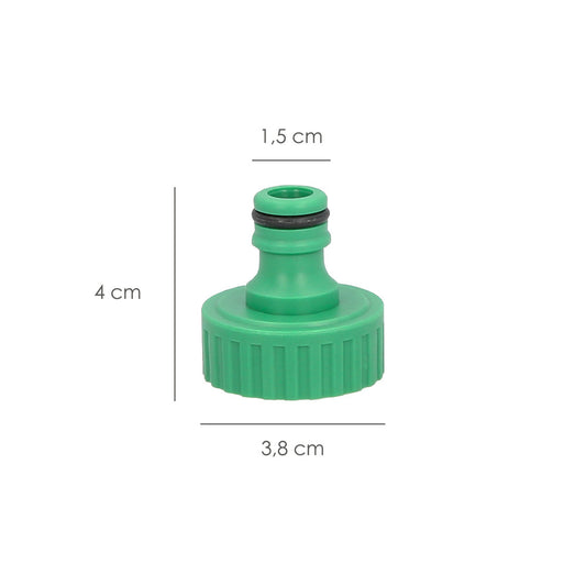 Adaptador Manguera Plastico 1" hembra  Blister