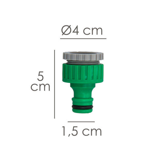 Adaptador Manguera Plastico 3/4-1/2" Hemba Blister