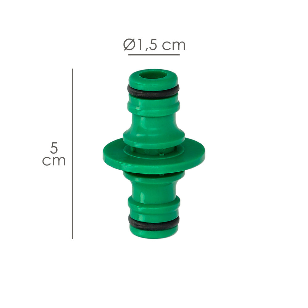 Manguito Union Manguera Plastico (Blister)
