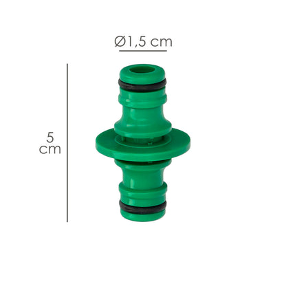 Manguito Union Manguera Plastico (Blister)