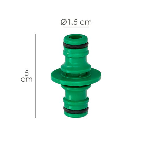 Manguito Union Manguera Plastico (Blister)