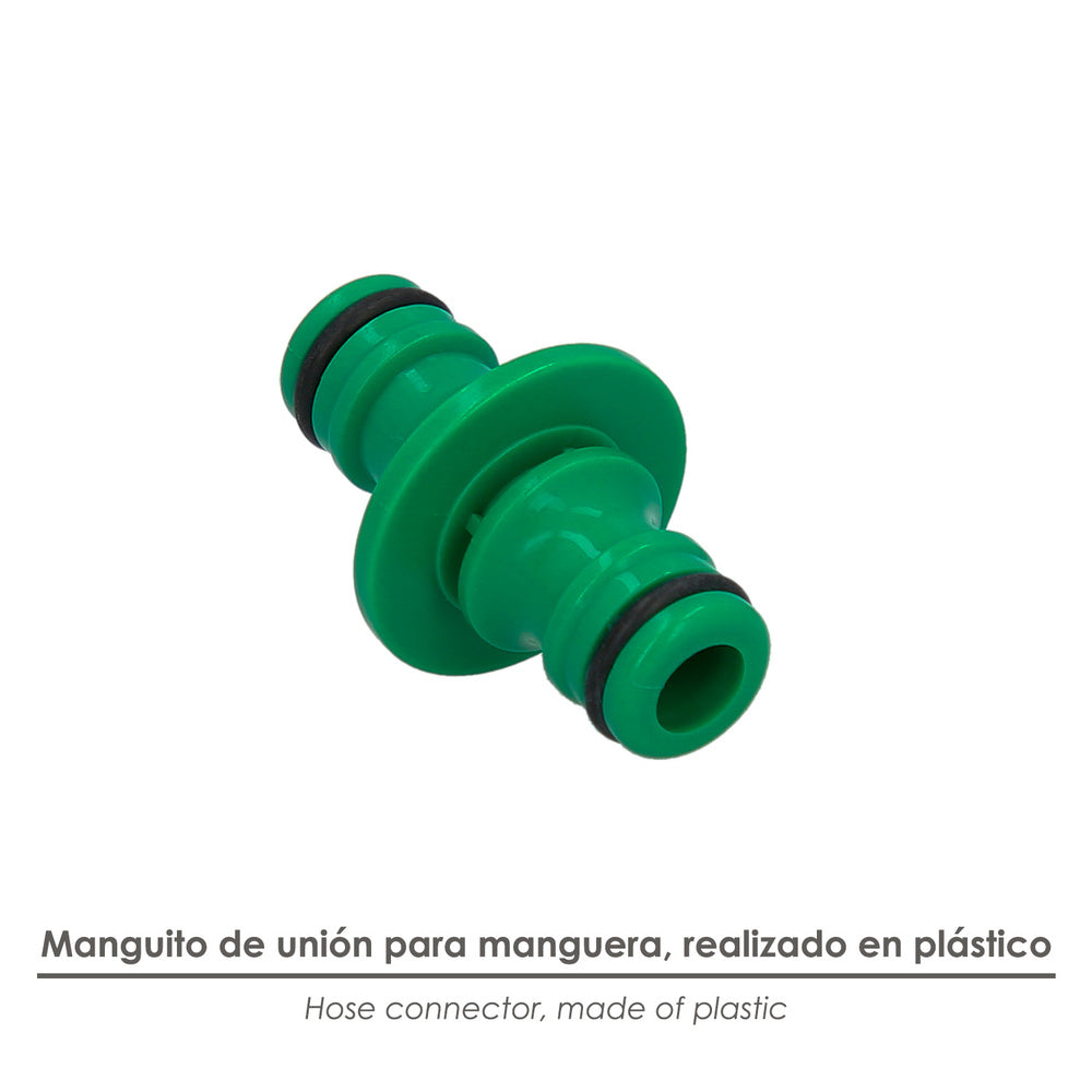 Manguito Union Manguera Plastico (Blister)