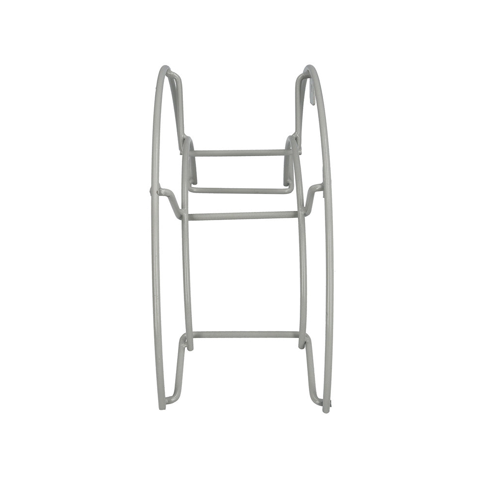 Soporte Manguera Pared Metalica 1/2 Luna Color Gris